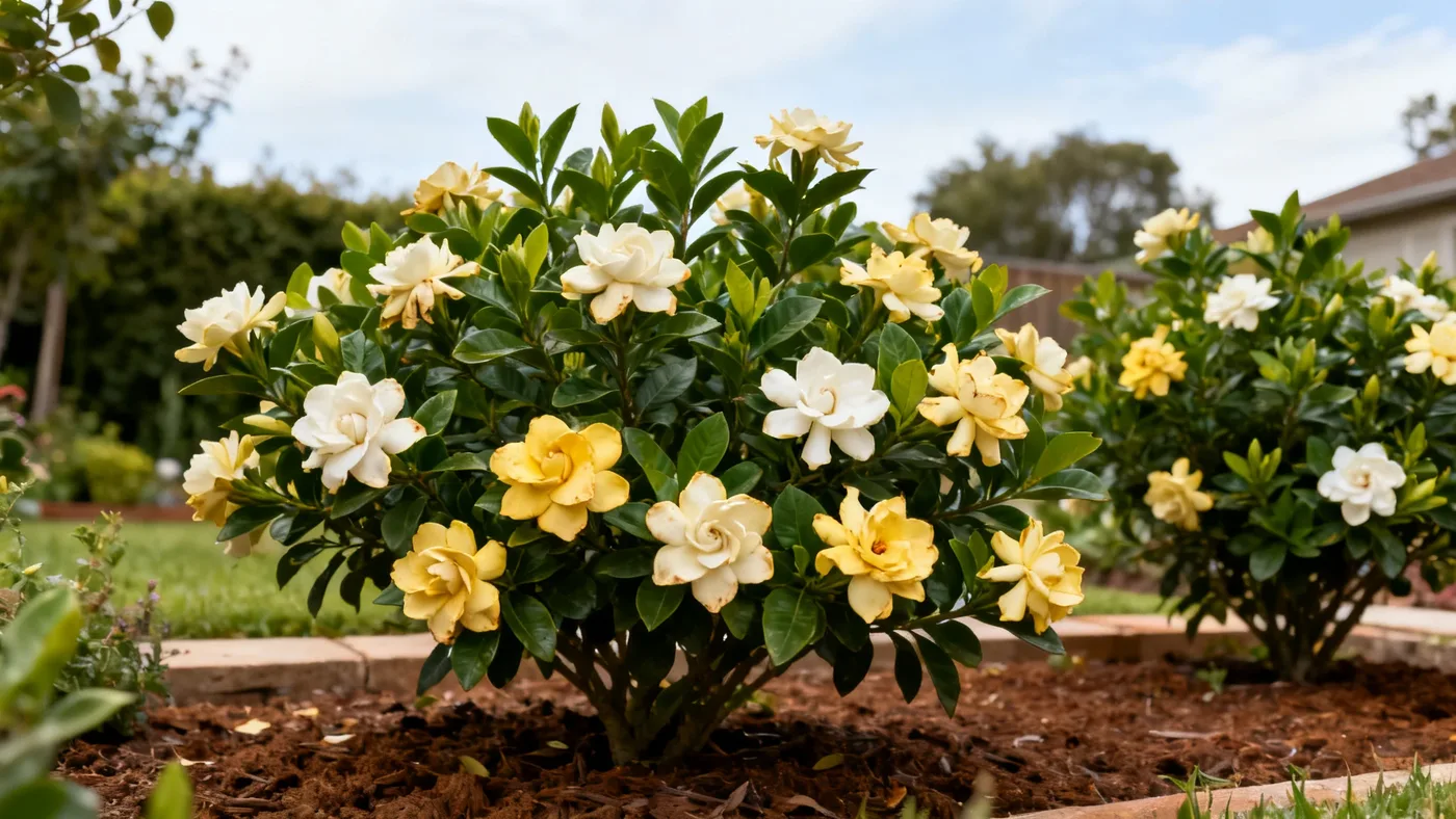 Why Is My August Beauty Gardenia Not Blooming or Turning Yellow?